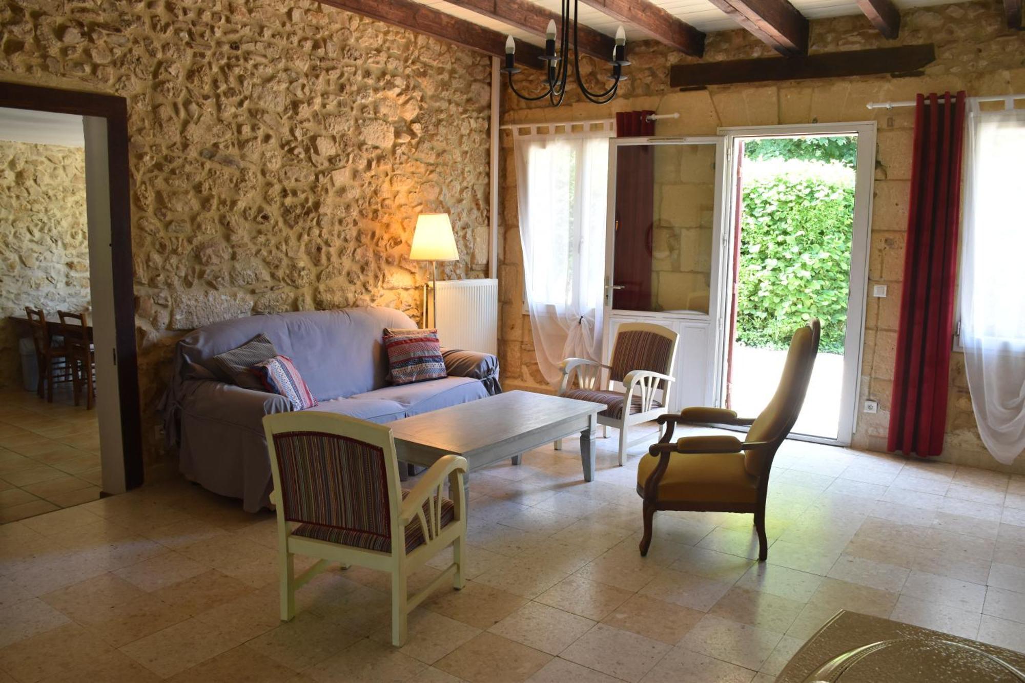 Lembras Du Vert & Du Bon Air - Linge Maison Inclus - Parking Prive Gratuit - Centre Ville Bergerac 10Mn - Domaine Bellevue Cottage En Perigord מראה חיצוני תמונה